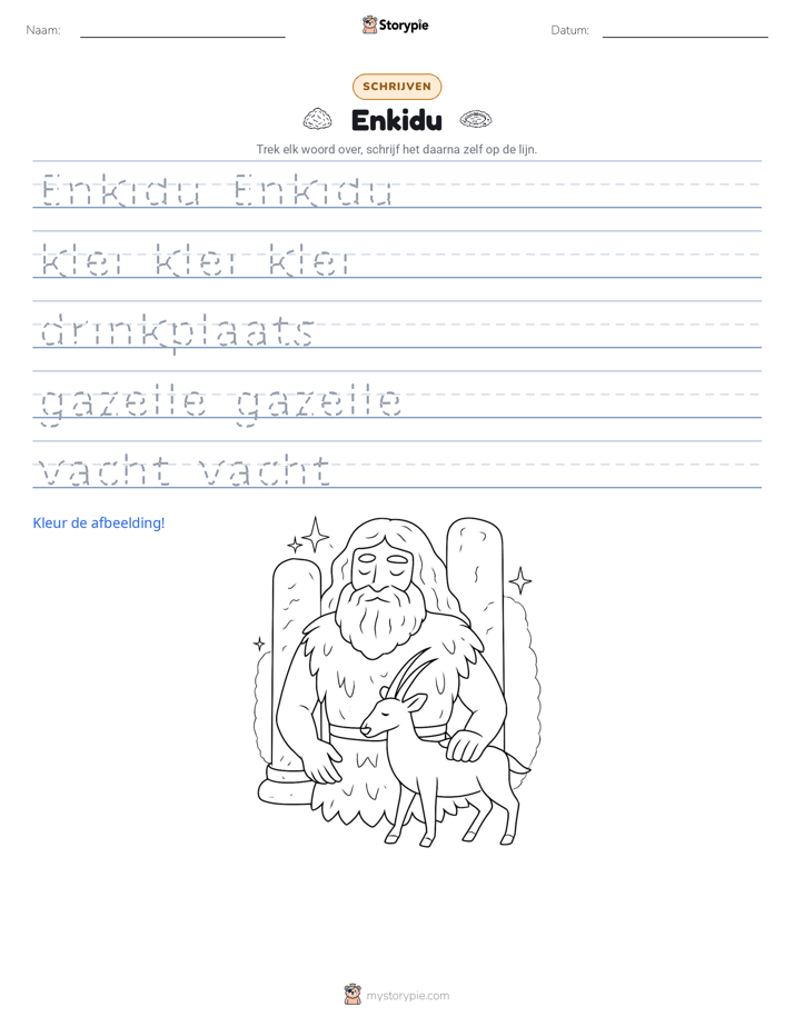 Schrijf Oefening
