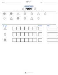 Potato printable worksheet preview