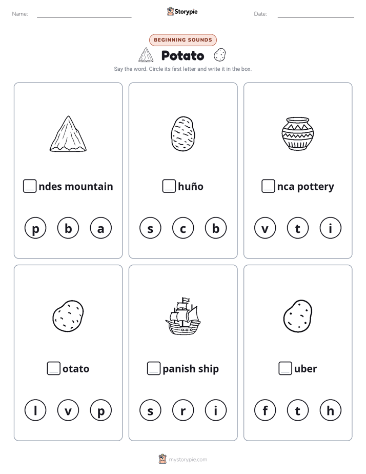 Beginning Sounds