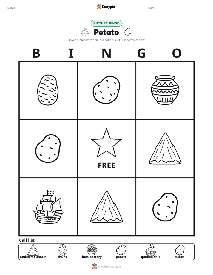 Picture Bingo