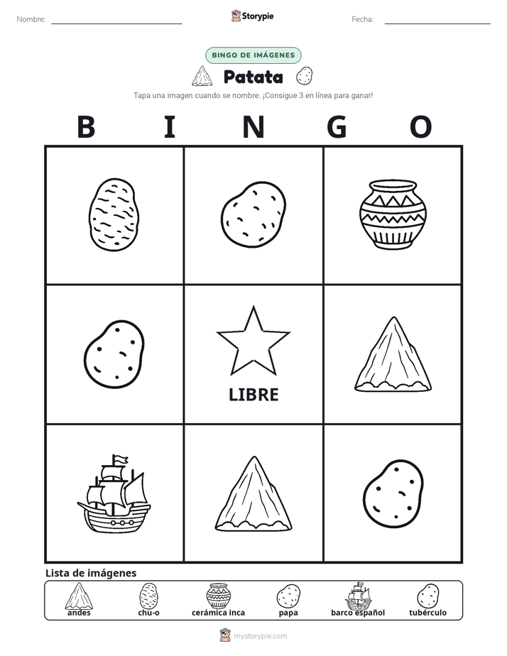 Bingo de Imágenes