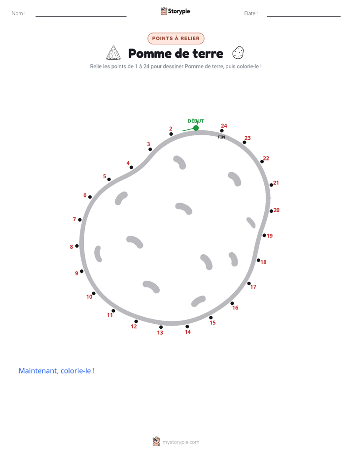Relie les points