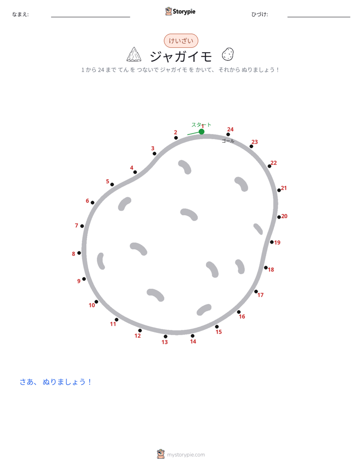 点つなぎ