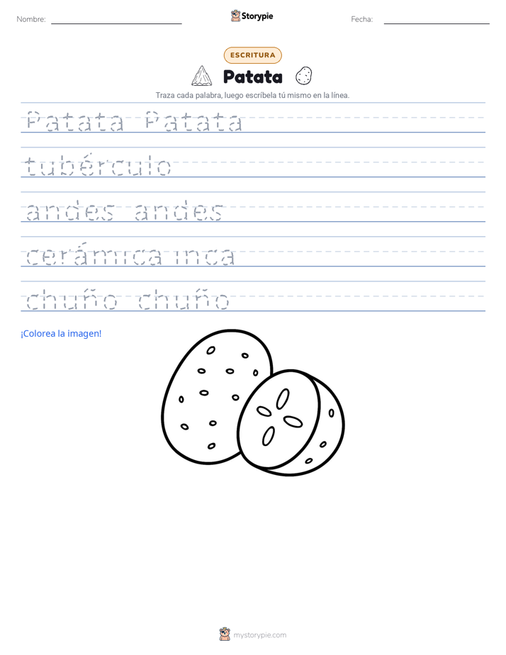 Práctica de Escritura