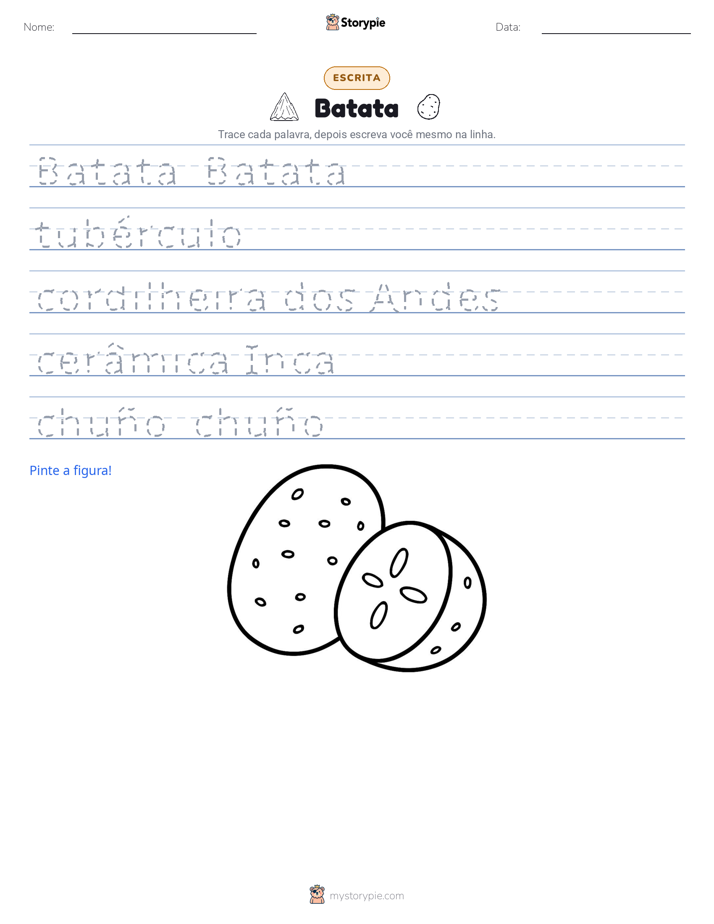 Prática de Escrita