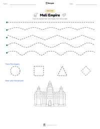 Mali Empire printable worksheet preview