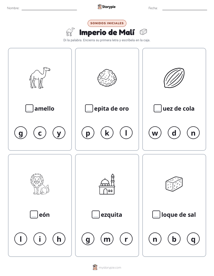 Sonidos Iniciales