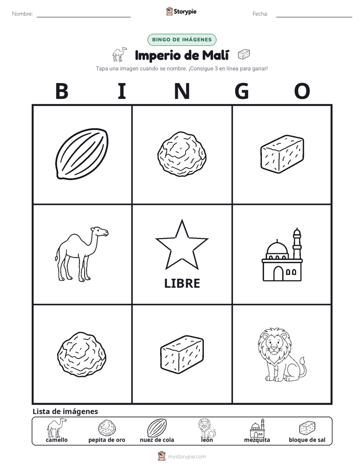 Bingo de Imágenes