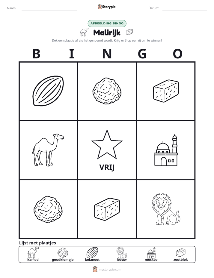 Afbeelding Bingo