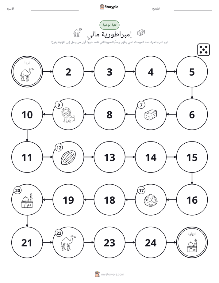 لعبة لف و تحرك
