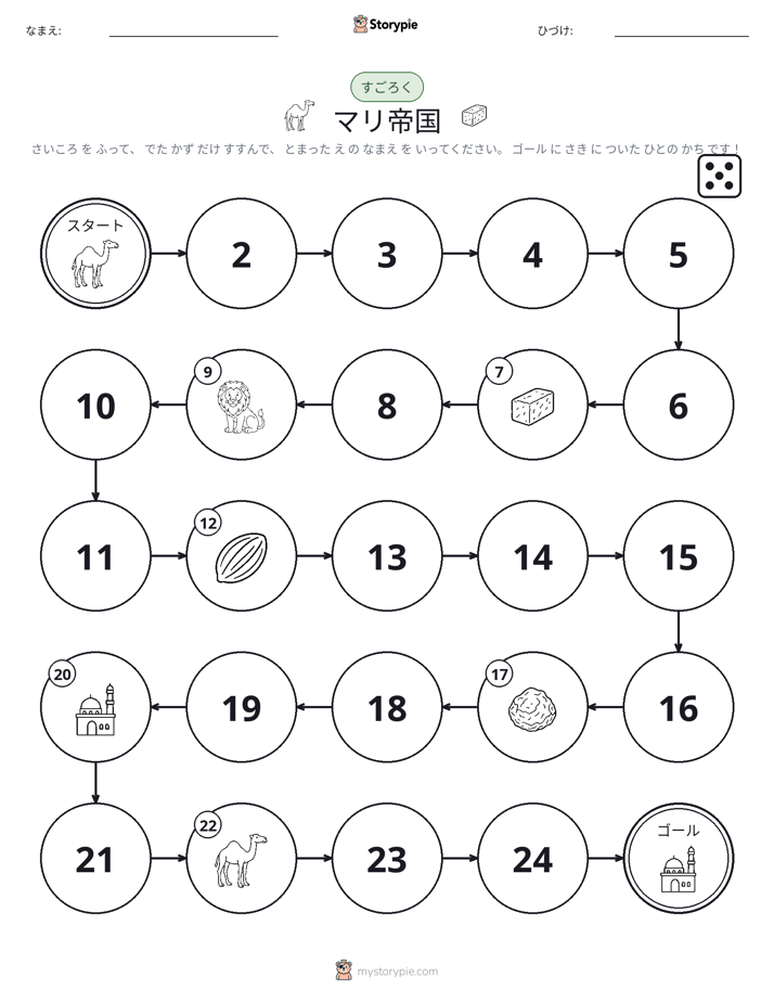 ロール＆ムーブゲーム