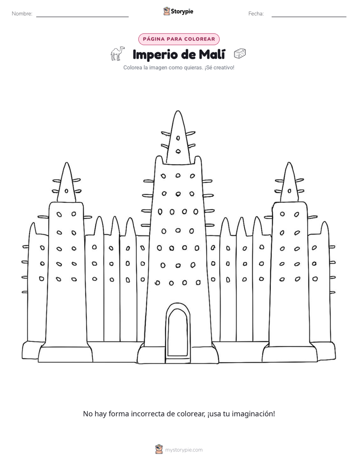 Página para Colorear