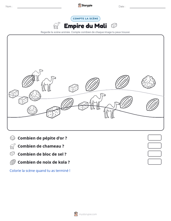 Scène de Comptage