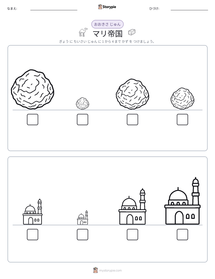 サイズ順