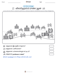 வில்ஹெல்ம் ராண்ட்ஜன் அச்சிடக்கூடிய வேலைப்பதிவின் முன்னோட்டம்
