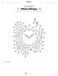 Anteprima della scheda stampabile di Wilhelm Röntgen