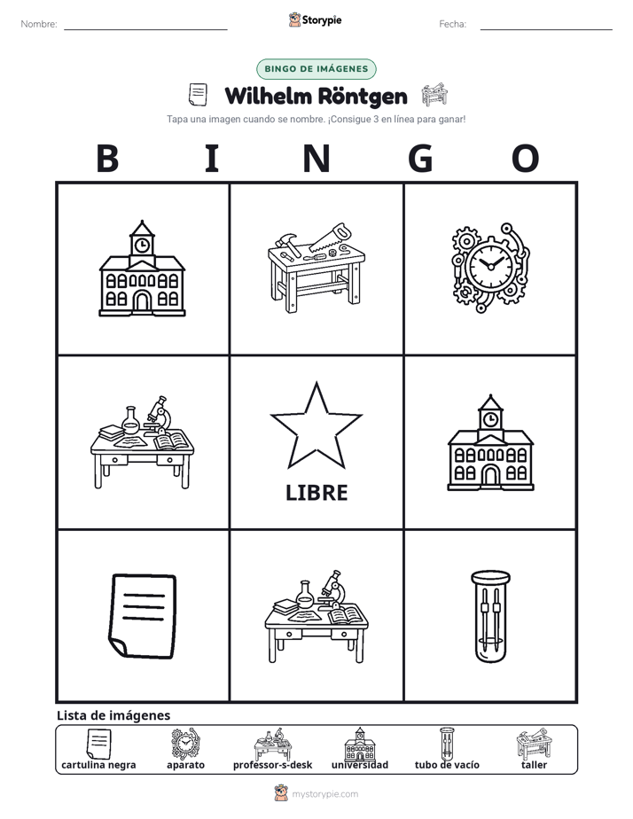 Bingo de Imágenes