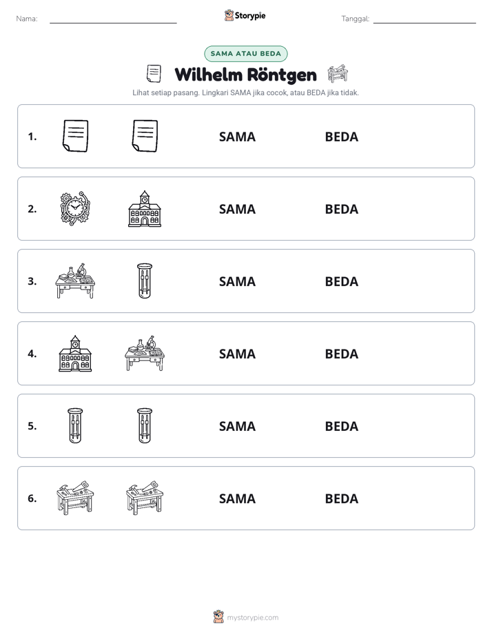 Sama atau Berbeda