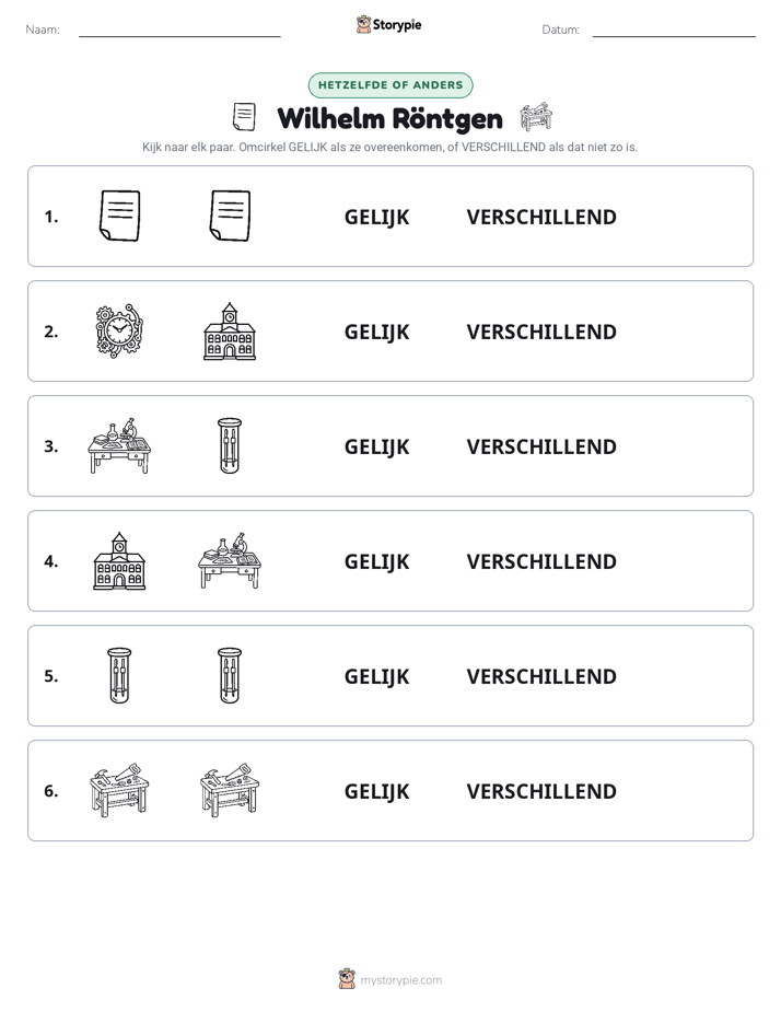 Zelfde of Verschillend