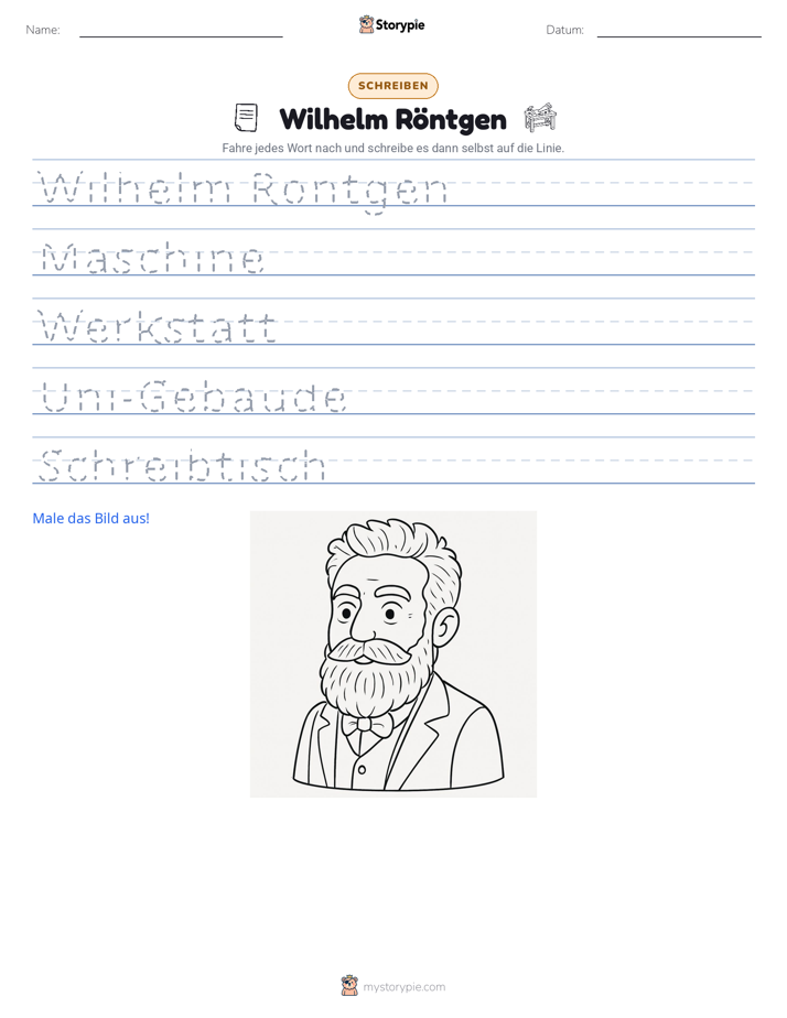 Schreibübung