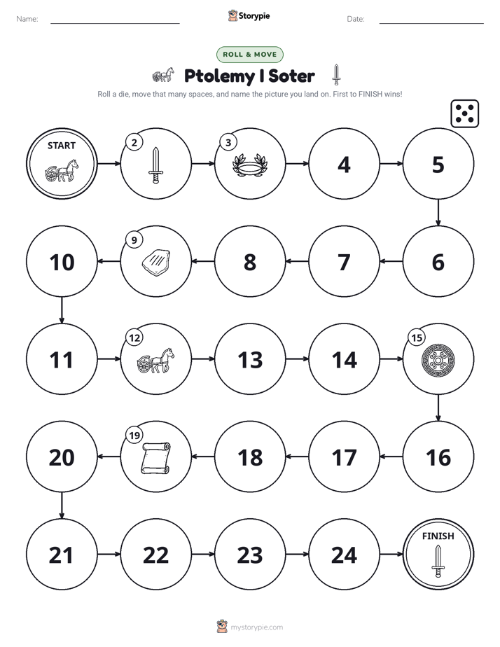 Roll & Move Game