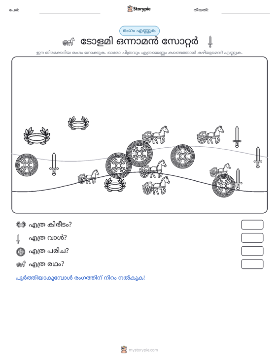 എണ്ണുന്ന ദൃശ്യങ്ങൾ