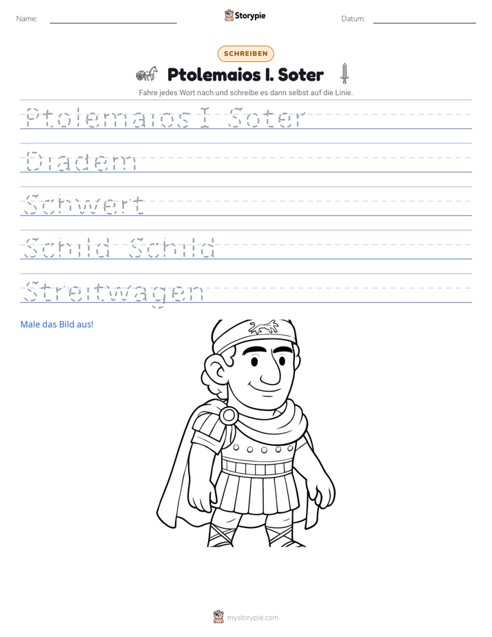 Schreibübung