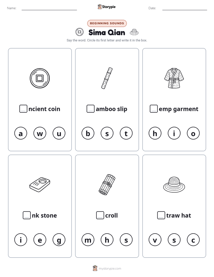Beginning Sounds
