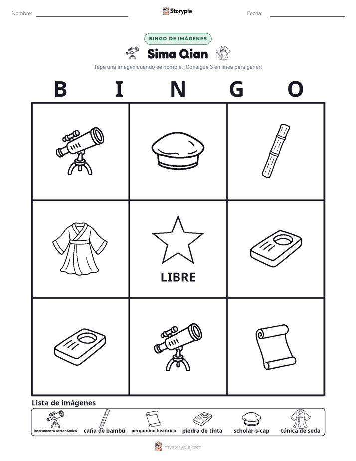 Bingo de Imágenes