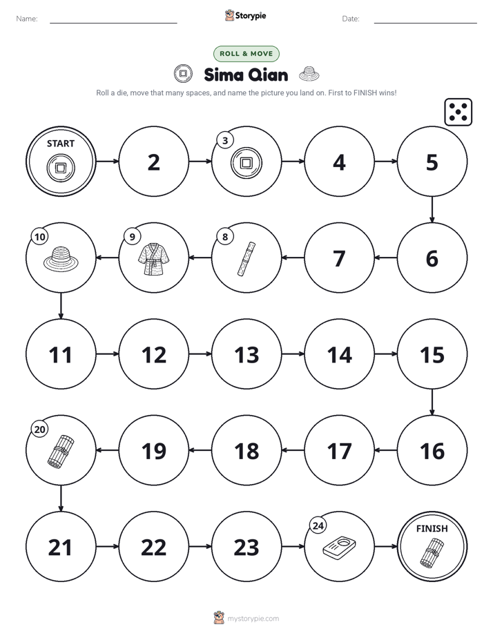 Roll & Move Game