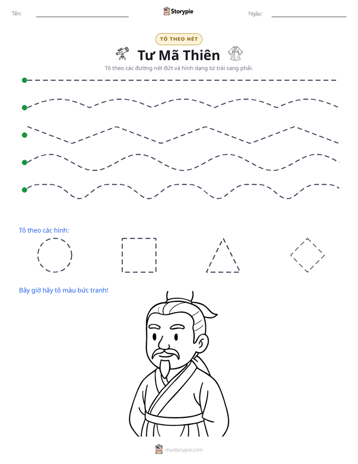 Vẽ Theo Đường