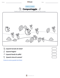 Anteprima della scheda stampabile di Compostaggio