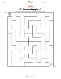 Anteprima della scheda stampabile di Compostaggio