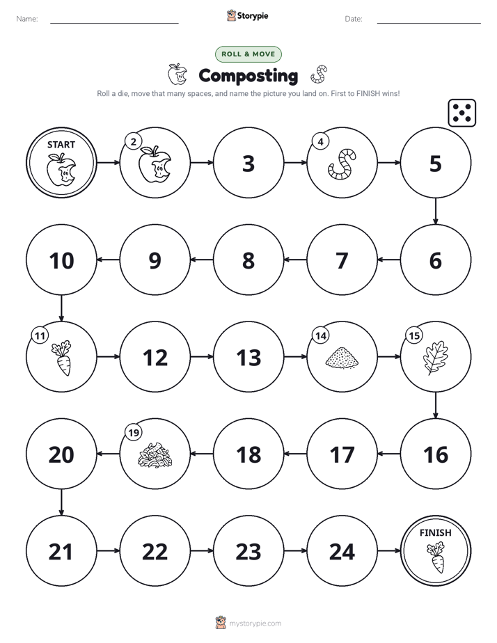 Roll & Move Game