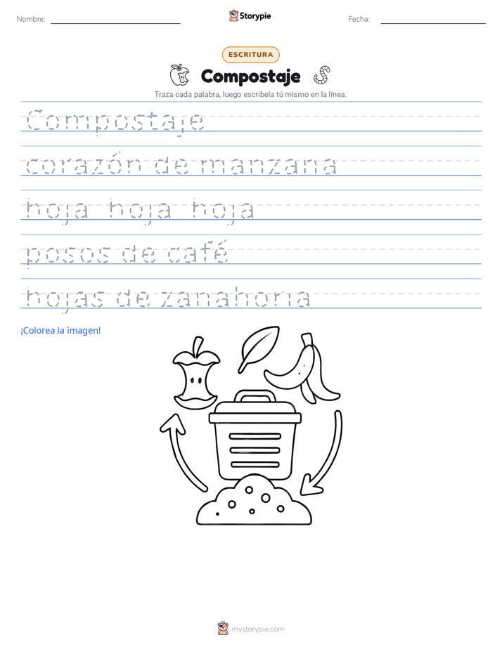 Práctica de Escritura