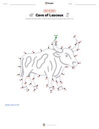 Cave of Lascaux printable worksheet preview
