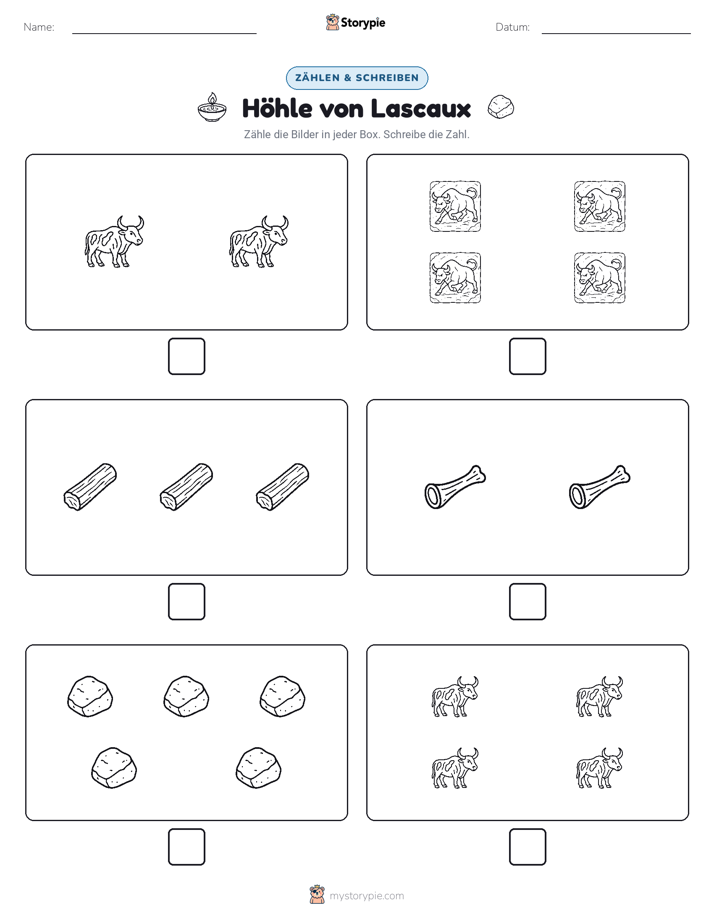 Zählen & Schreiben