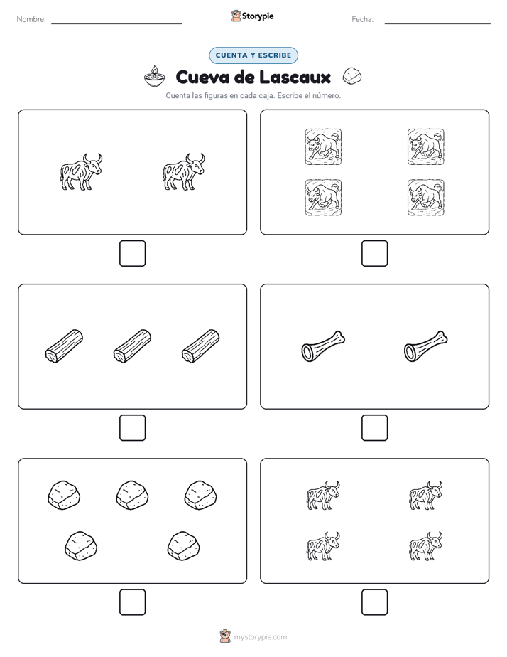 Cuenta y Escribe