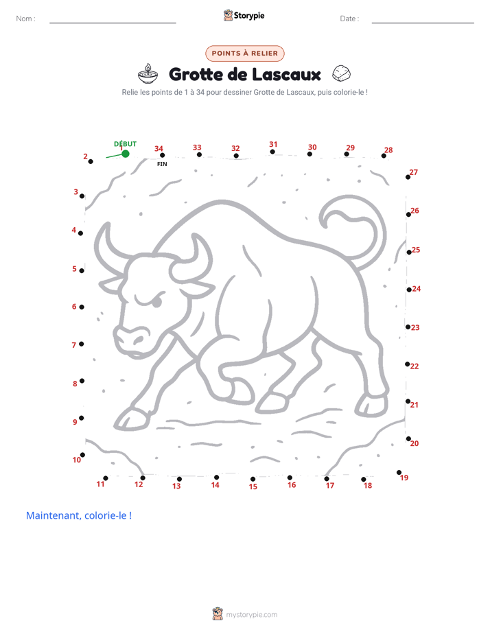 Relie les points