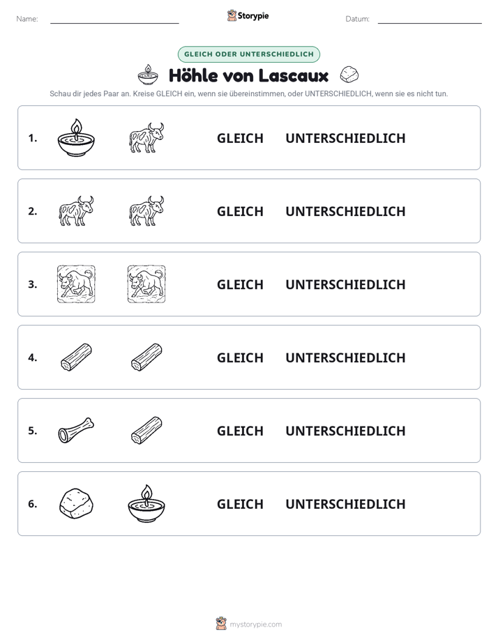 Gleich oder Anders