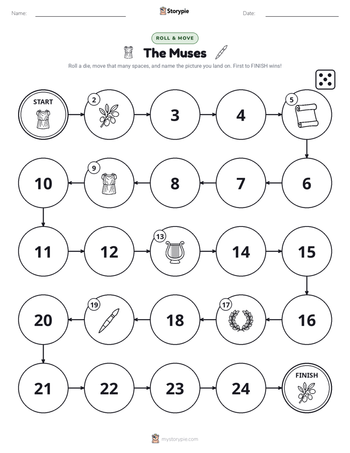 Roll & Move Game