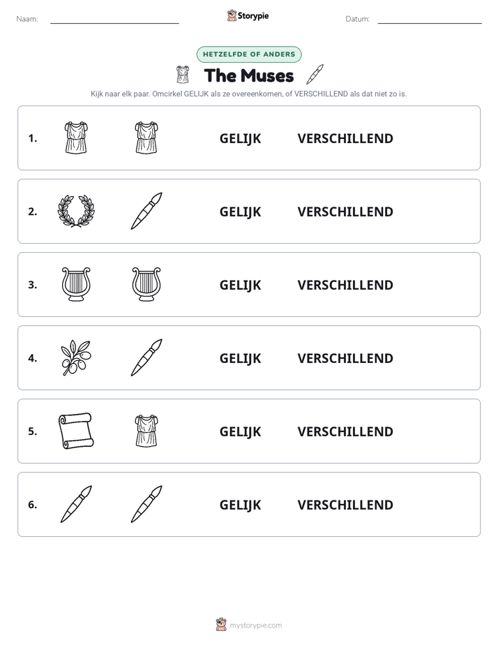Zelfde of Verschillend