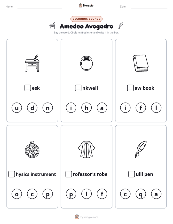 Beginning Sounds