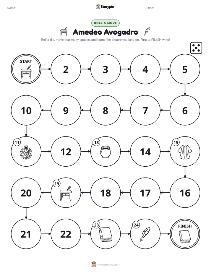 Roll & Move Game