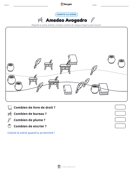 Scène de Comptage