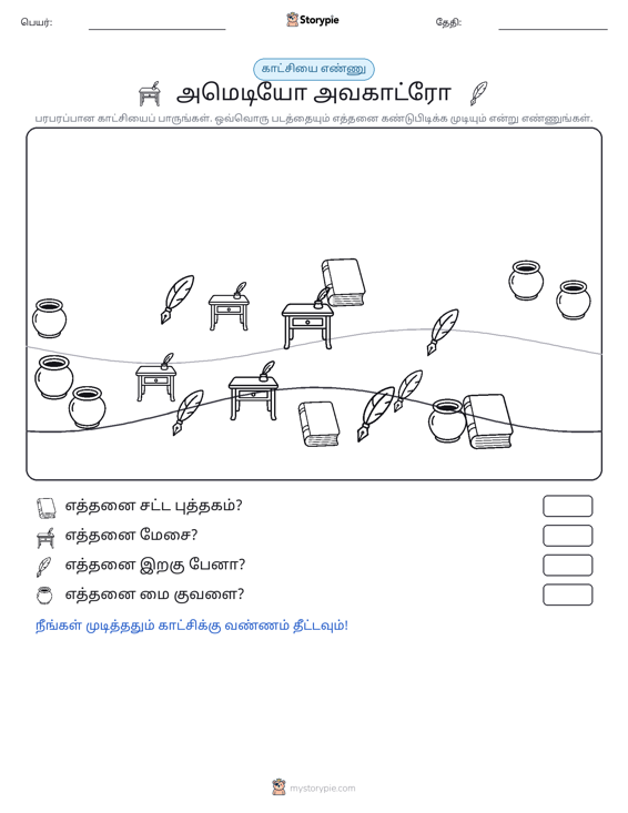 எண்ணிக்கை காட்சி