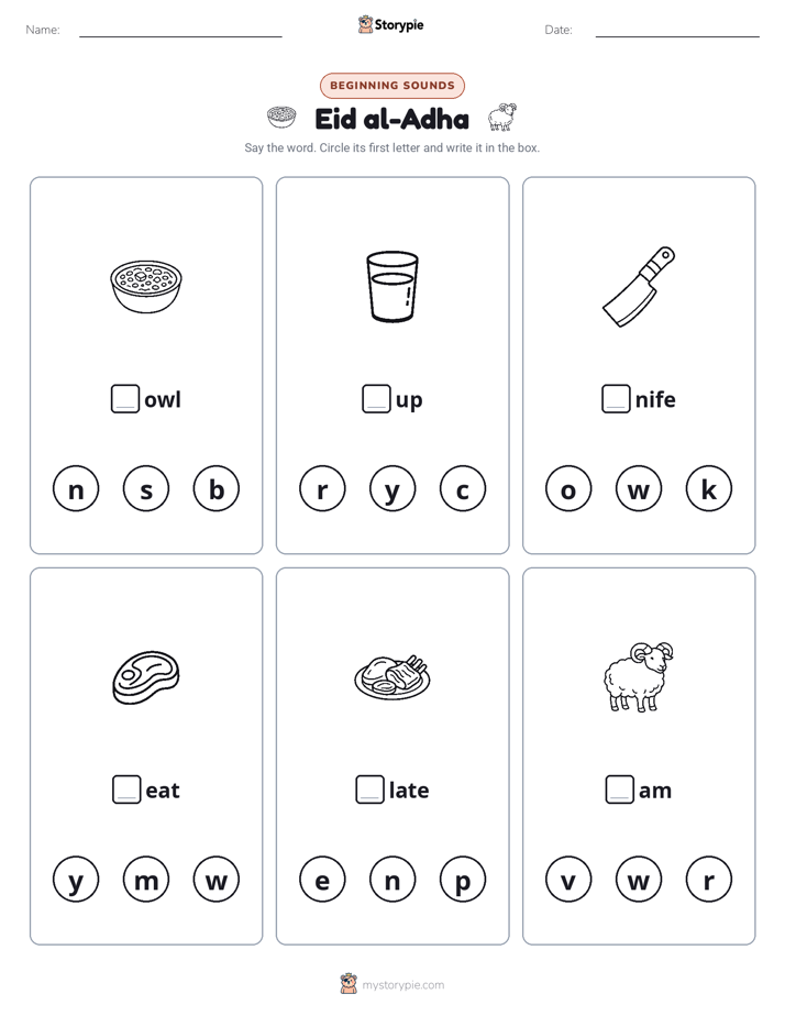 Beginning Sounds