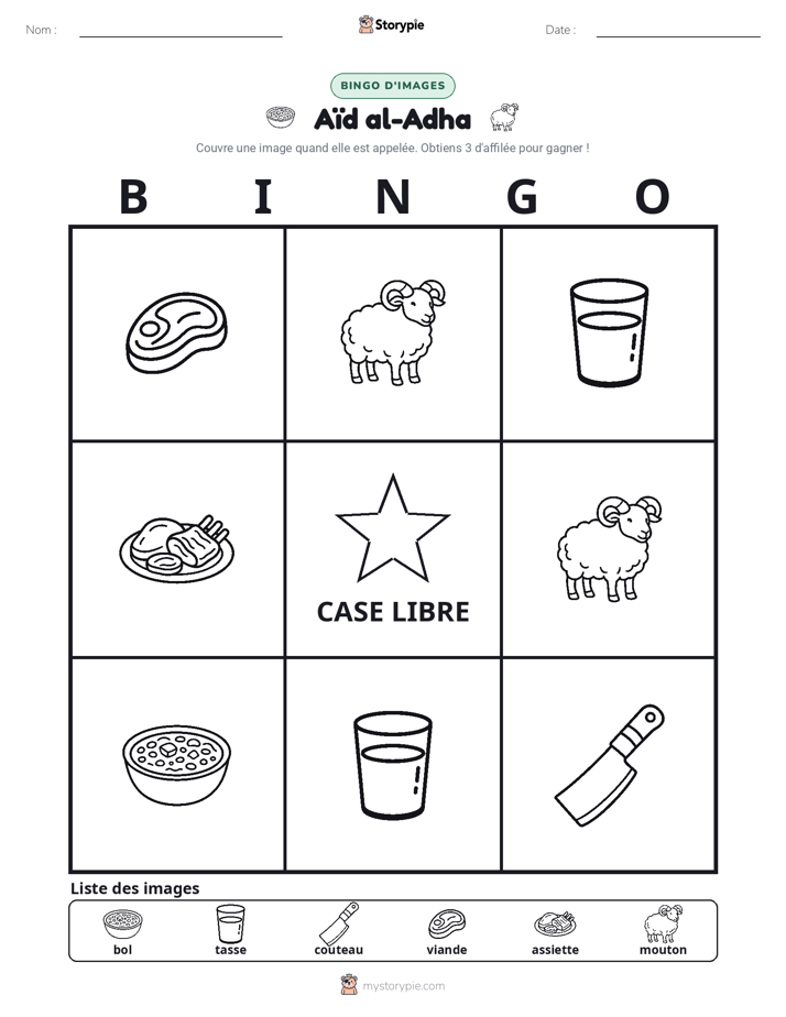 Bingo d'Images