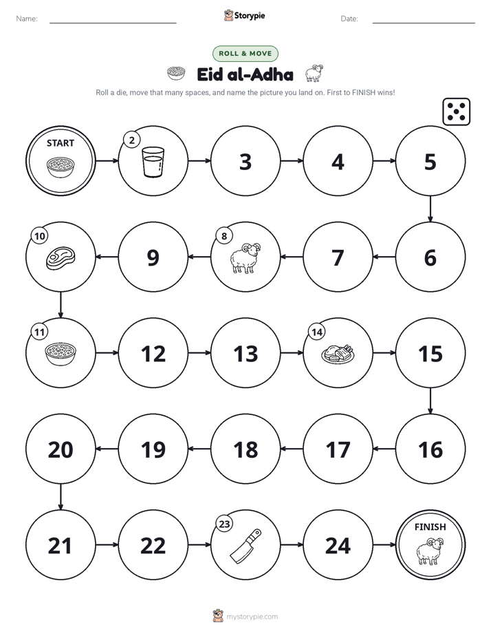 Roll & Move Game