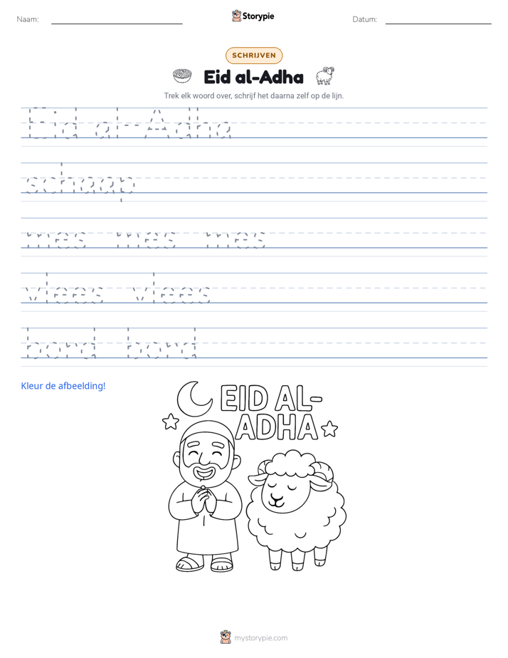 Schrijf Oefening